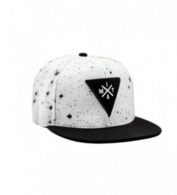 INTO AM White Minimalist Snapback