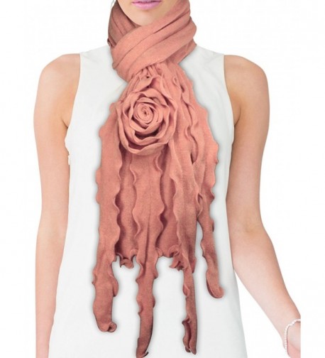 Acrylic Fashion Flower Ruffle Knitted