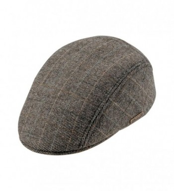 Warm Wool Blend Petersham Ivy League Flat Cap - CO11PAJSLCL