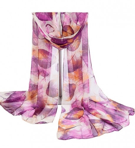 Nightycatty Chiffon Scarves Sunscreen Purple