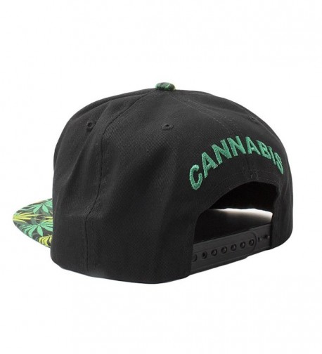 Cap2shoes Marijuana Cannabis Snapback Metal
