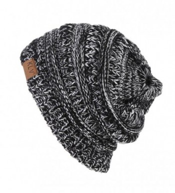 Permen Perman Knitted Ponytail Stretch in Women's Skullies & Beanies