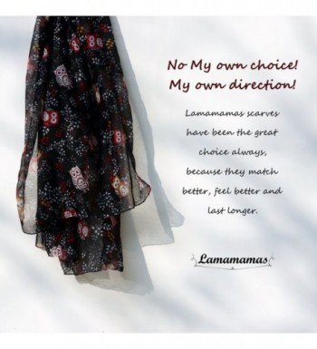 Lamamamas Lightweight Fashion Cartoon Scarves