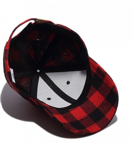 Clecibor Black Checked Baseball Outdoor