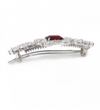 Marquise Cluster Zirconia Wedding Barrette