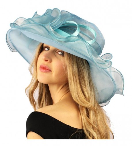 Darling Flower Ruffle Organza Hat