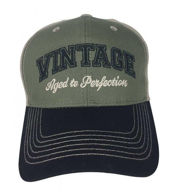 Vintage Aged to Perfection - Hat for Retirees Dads Boss Co-Workers Party - CS12N5IGHMX