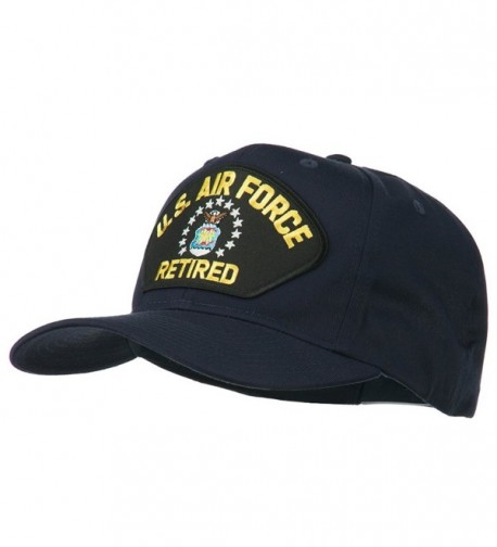 US Air Force Retired Military Patched Cap - Navy - CG11TX773GH