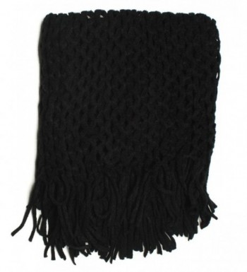 DRY77 Knitted Fishnet Eternity Infinity in Fashion Scarves