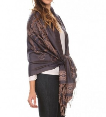 Sakkas 16114 Paisley Patterned Pashmina in Wraps & Pashminas