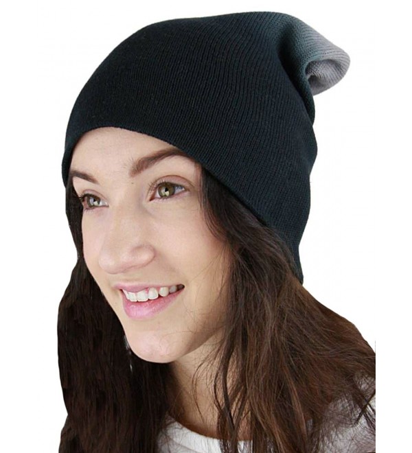 Essential Slouchy Beanie Black Ombre CT11QLO0795