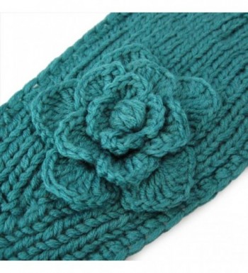 kilofly Crochet Winter Headband Flower in Women's Headbands in Women's Hats & Caps