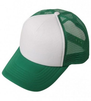 MG Cotton Trucker Cap Kelly Green in Men's Baseball Caps