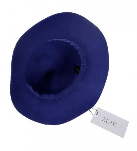 ZLYC Fashion Winter Ribbon Fedora