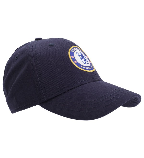 Chelsea FC Unisex Official Football Crest Baseball Cap Navy Blue ...