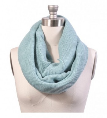 HUE21 Womens Basic Infinity Turquoise in Fashion Scarves