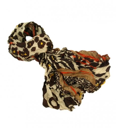 Multi Color Leopard Zebra Tribal in Fashion Scarves