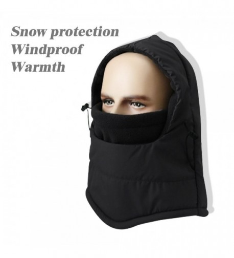 Weather Waterproof Balaclava Heavyweight Windproof - Black - CP186ANM4K7