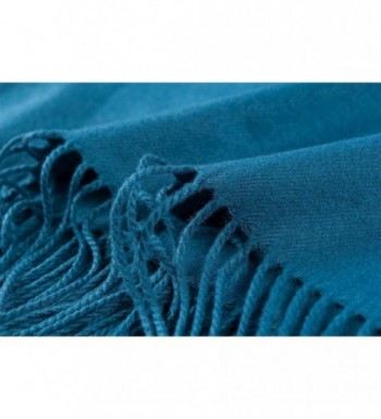 Ysiop Winter Cotton Cashmere Blue in Fashion Scarves