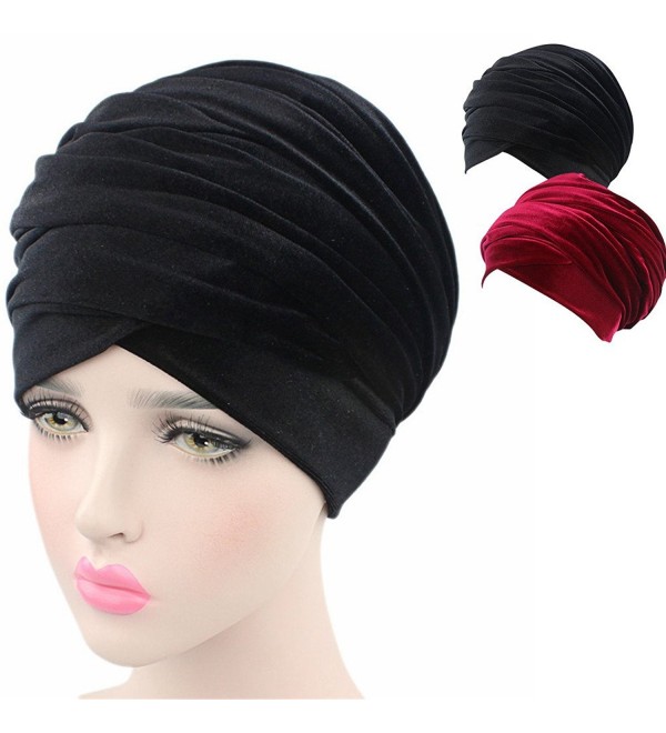 Turban Hat Headband Head Wrap - 3 - C5189T5KIE7