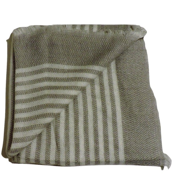Water Gypsy Trendy Fashion Plaid Scarf Oversized Blanket Shawl for Winter - White and Gray - C2186QZEK9D