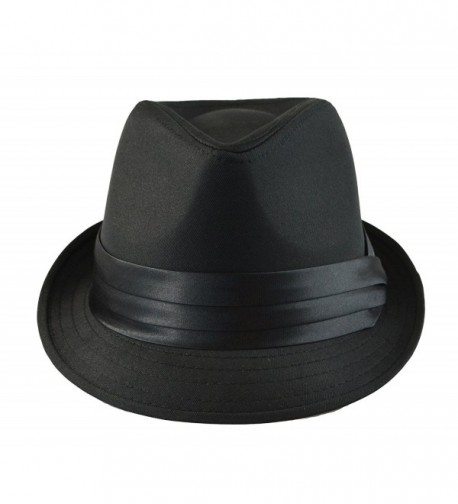 Classic Fedora Plain Basic Trilby